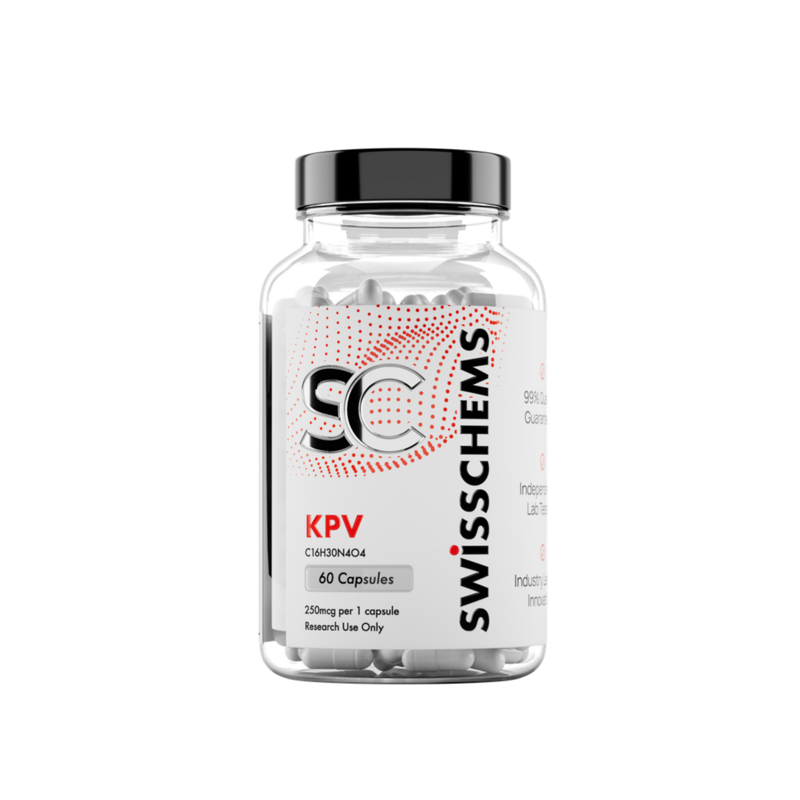 KPV (Lysine-Proline-Valine) 250mcg/60caps